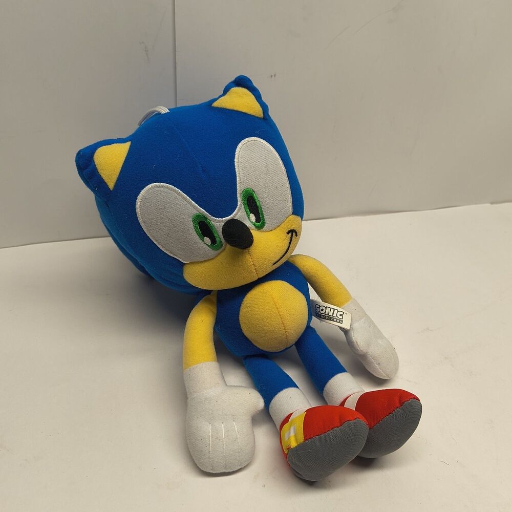 Sonic the Hedgehog 12 Inch Plush Doll Stuffed Animal Authentic SEGA Toy Factory